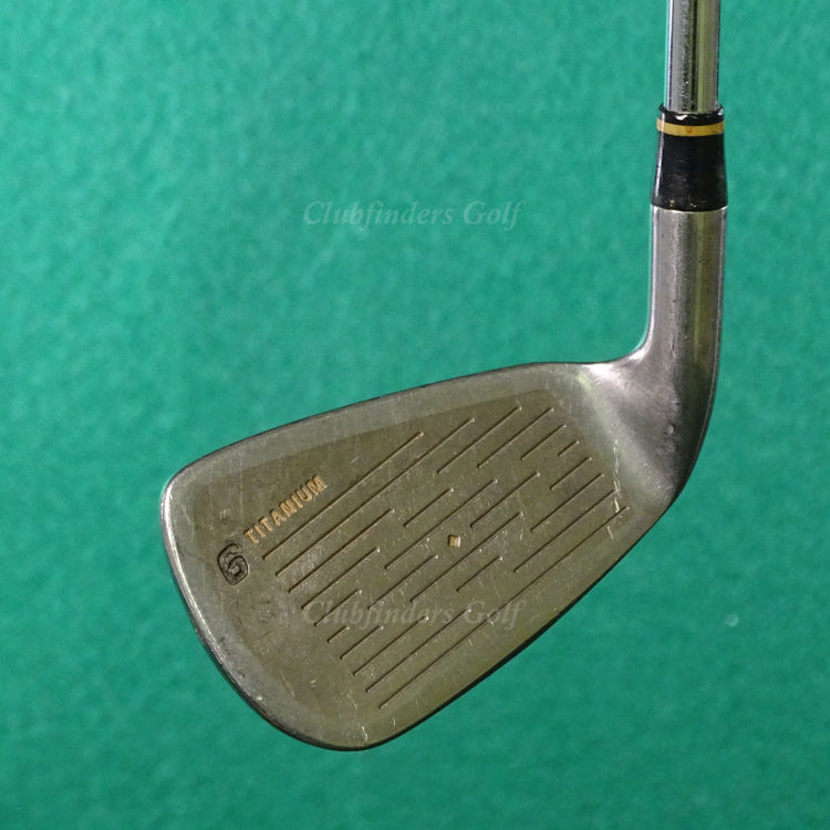 Top Flite Tour Ti Single 6 Iron True Temper Dynalite Gold S300 Steel Stiff