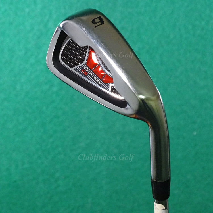 PowerBilt Citation CS Single 6 Iron Factory Ultra Light 85g Steel Stiff