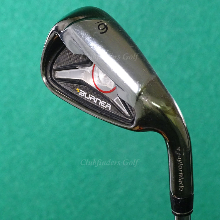 TaylorMade Burner 2009 Single 6 Iron Stepped Steel Stiff