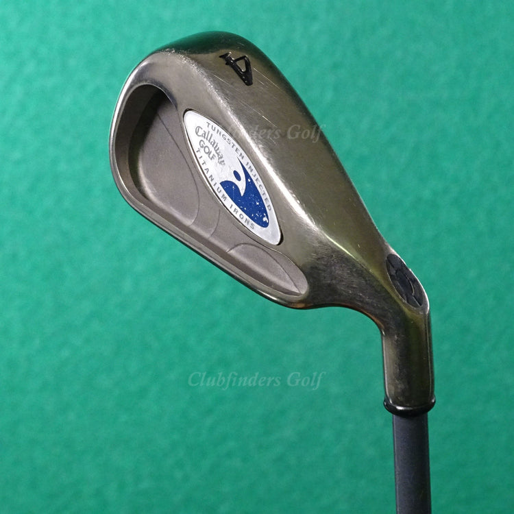 Callaway Original Hawk Eye Single 4 Iron Factory Graphite Firm