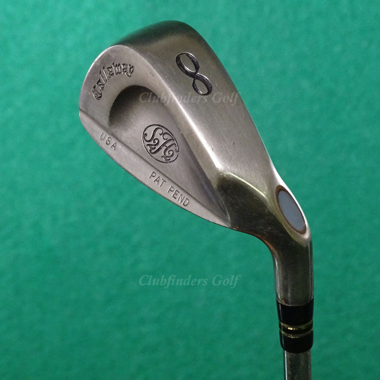 Callaway S2H2 Patent Pending 1988-89 Single 8 Iron Memphis 10 Steel Uniflex