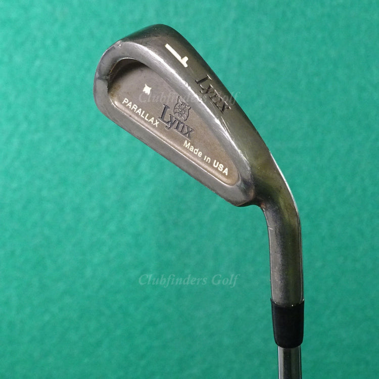 Lynx Parallax Single 1 Iron True Temper Dynamic Gold S300 Steel Stiff