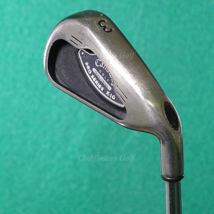 Callaway Steelhead X-16 Pro Series Single 3 Iron Constant Weight Steel Uniflex