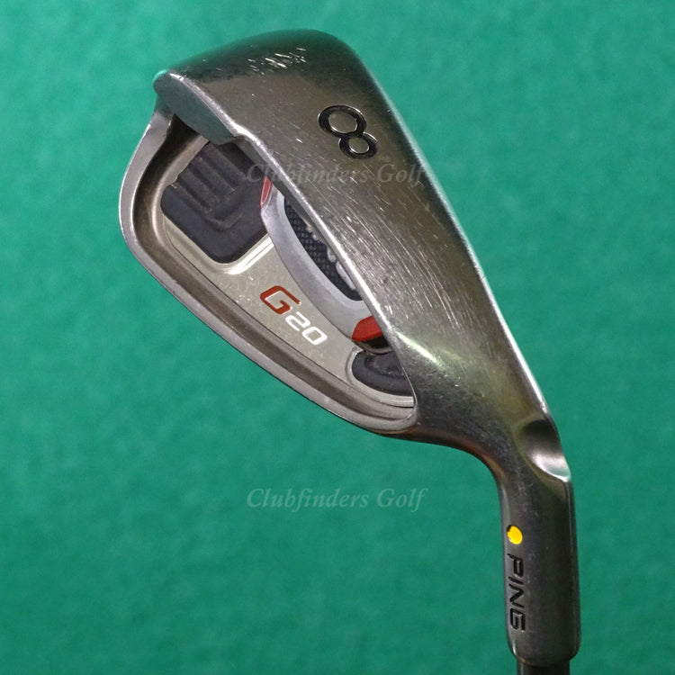 Ping G20 Yellow Dot Single 8 Iron TFC 169I Graphite Stiff