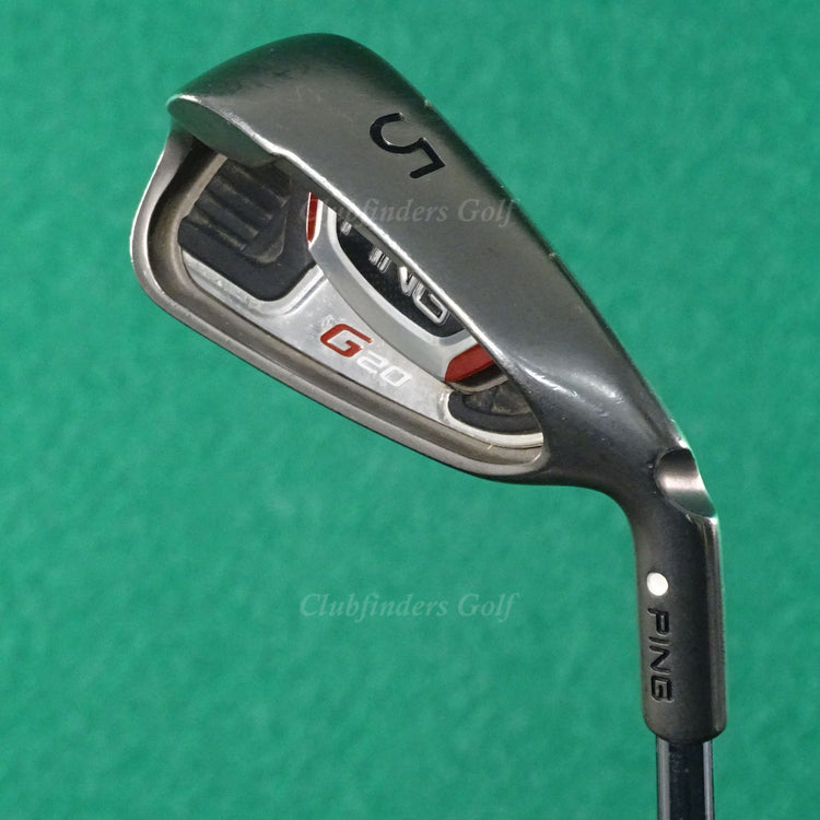 Ping G20 White Dot Single 5 Iron Factory CFS Steel Stiff