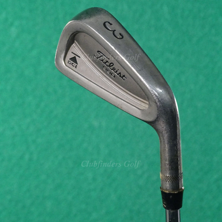 Titleist DCI 990 Single 3 Iron True Temper Dynamic Gold R300 Steel Regular
