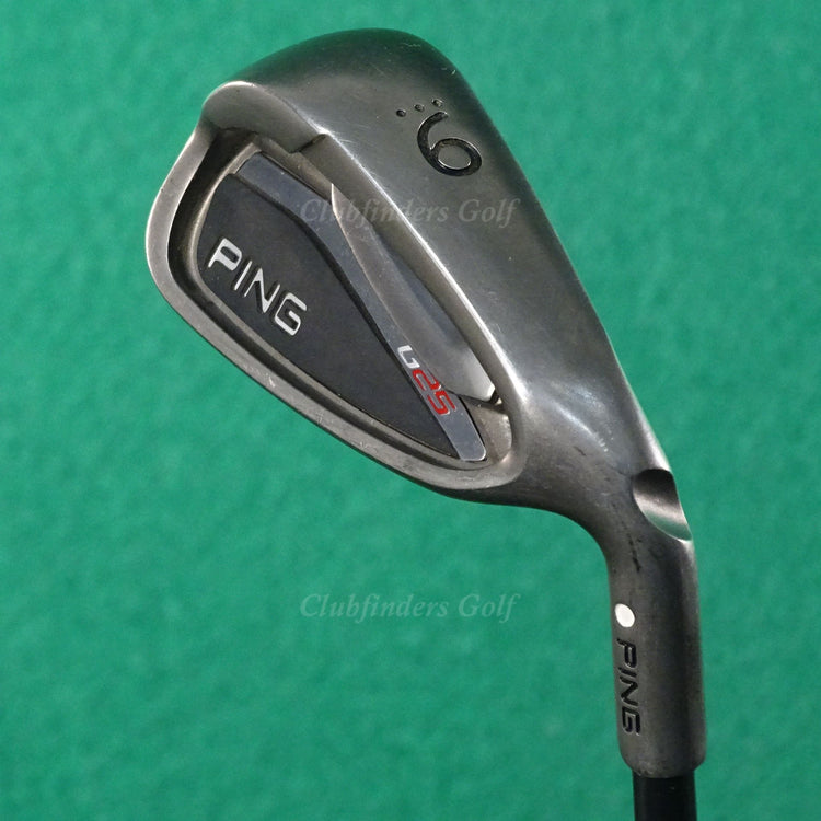 Ping G25 White Dot Single 9 Iron TFC 80i Graphite Soft Regular