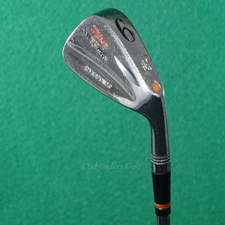 Wilson 1969 Staff Dynapower Bullet Back Single 9 Iron Dynamic Gold Steel Stiff