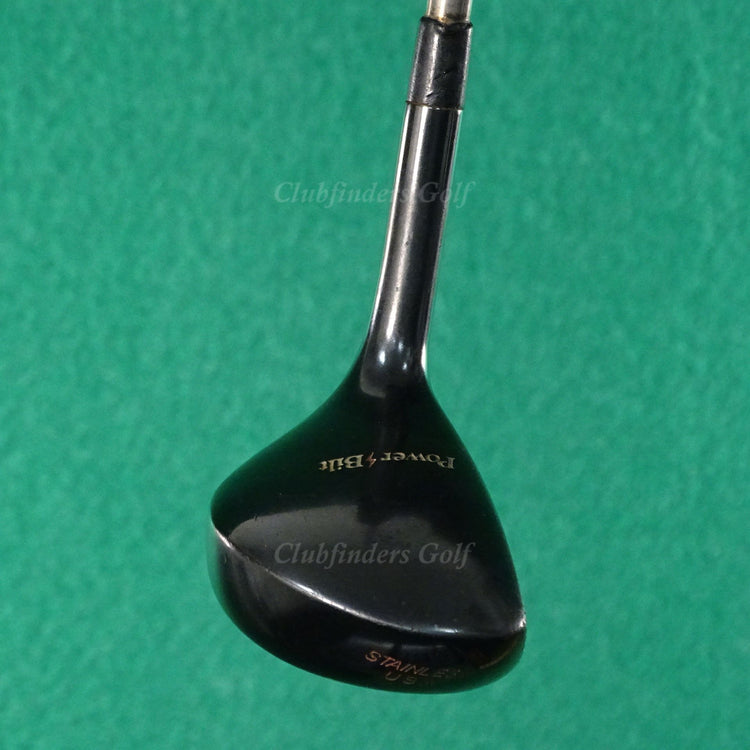 VINTAGE PowerBilt TPS Blackout Fairway 21° 5 Wood Factory Steel Stiff
