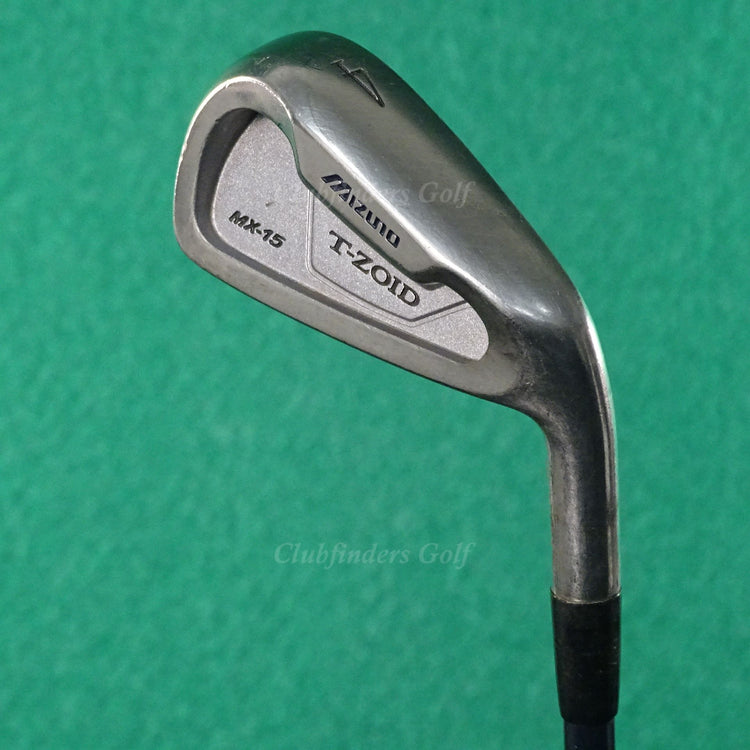 Mizuno T-Zoid MX-15 Single 4 Iron Exsar Blue Graphite Regular