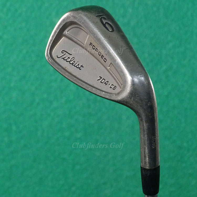 Titleist 704.CB Forged Single 9 Iron True Temper Dynamic Gold S300 Steel Stiff