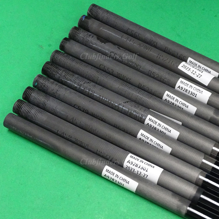 Fujikura Ventus Red 7-S .370 Stiff 41.5" Graphite Iron/Hybrid Shafts SET OF 10