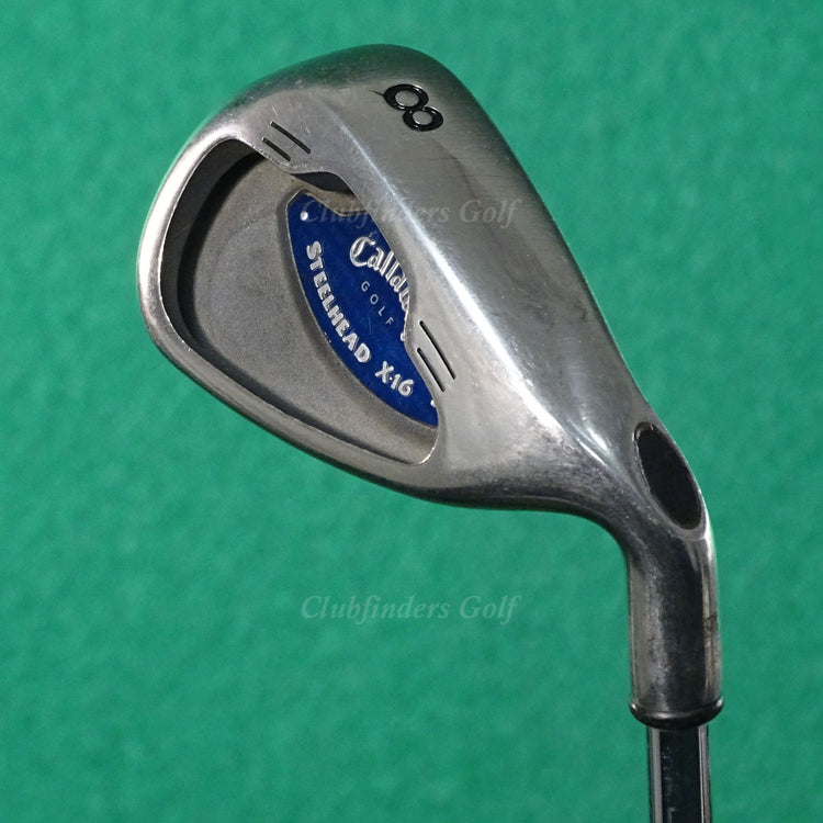 Callaway Steelhead X-16 Single 8 Iron Factory Constant Weight Steel Uniflex