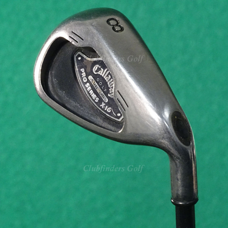 Callaway Steelhead X-16 Pro Series Single 8 Iron RCH Pro M75i Graphite Stiff