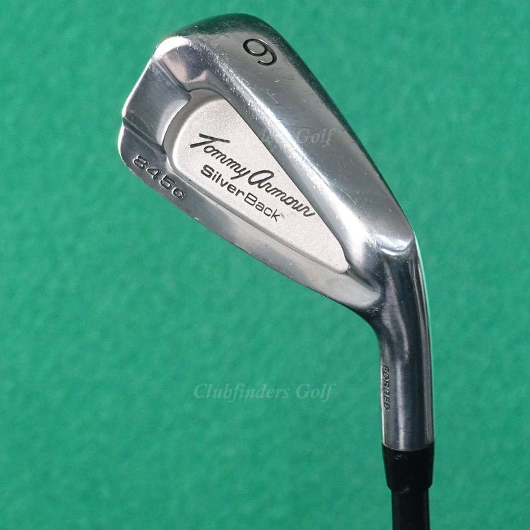 Tommy Armour 845c SilverBack Forged Single 6 Iron 845FS Graphite Regular