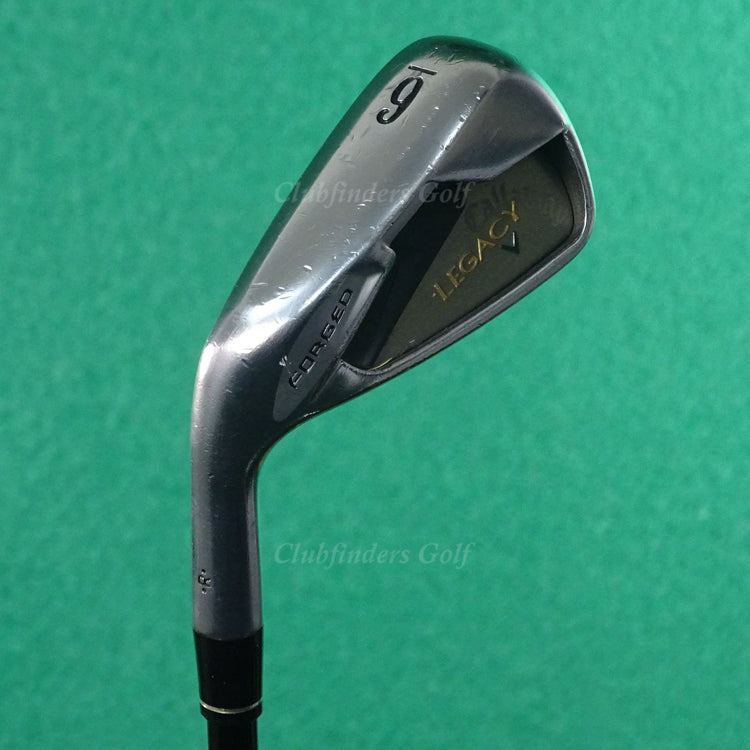 LH Callaway Legacy Forged Single 6 Iron Factory 50i Graphite Regular