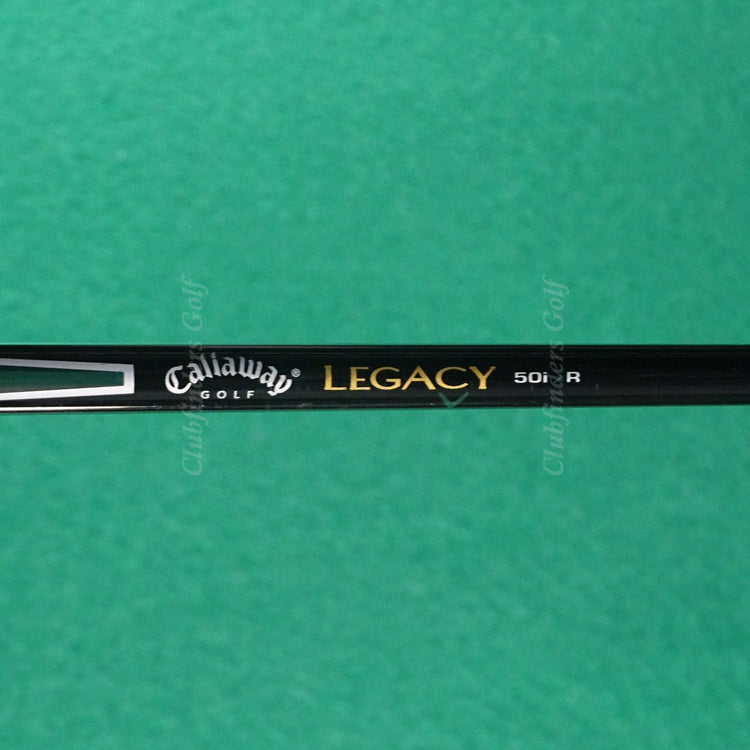LH Callaway Legacy Forged Single 6 Iron Factory 50i Graphite Regular