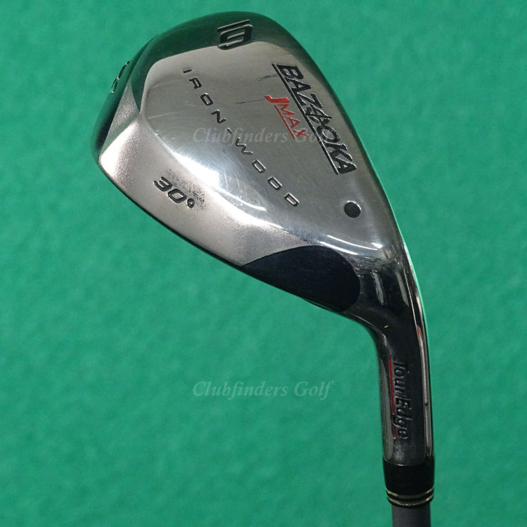 Tour Edge Bazooka JMAX Ironwood Single 6 Iron Reactive Flex 77g Graphite Stiff