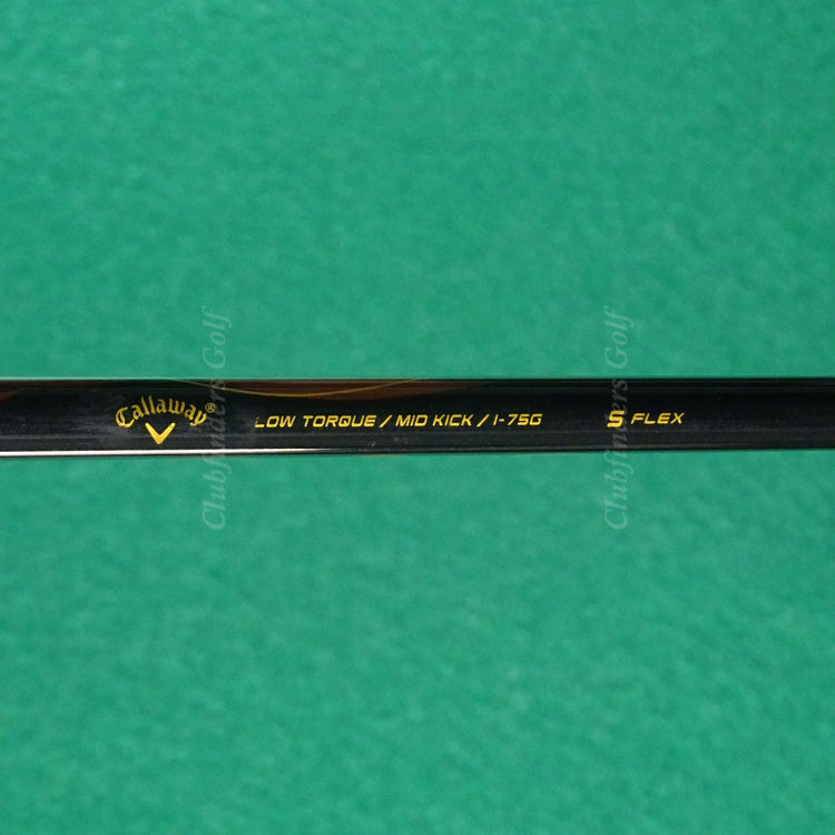 Callaway Diablo Edge Single 9 Iron Factory I-75G Graphite Stiff