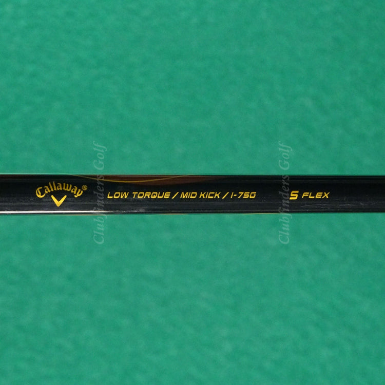 Callaway Diablo Edge Single 6 Iron Factory I-75G Graphite Stiff