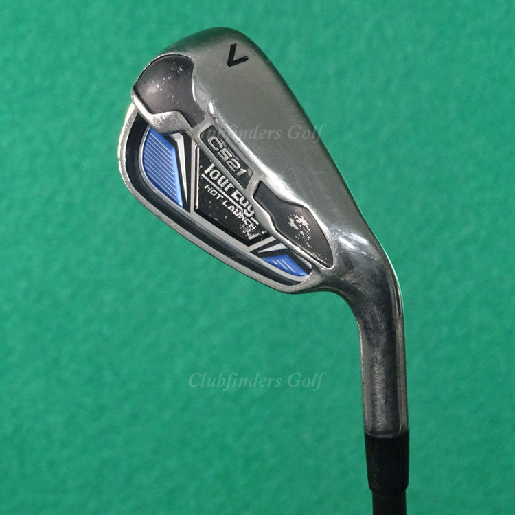 Tour Edge Hot Launch C521 Single 7 Iron Aldila Rogue 65R Graphite Regular