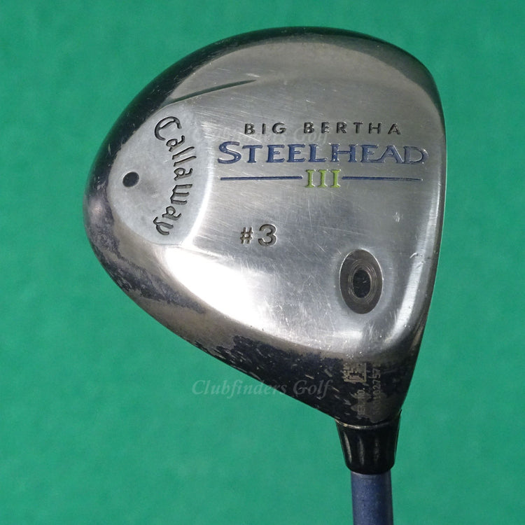 Lady Callaway Big Bertha Steelhead III Fairway 3 Wood System III Graphite Ladies