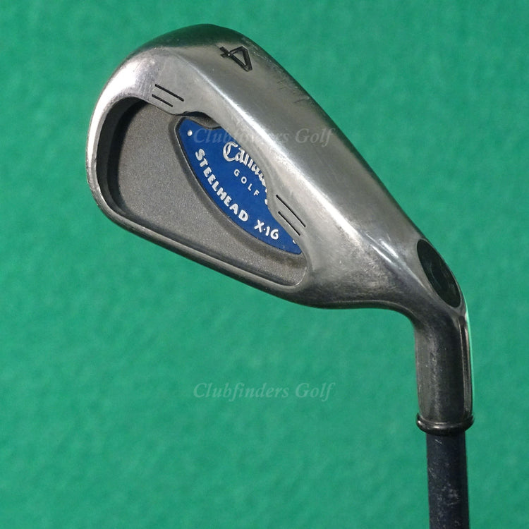 Callaway Steelhead X-16 Single 4 Iron Factory System CW85 Graphite Firm *READ*