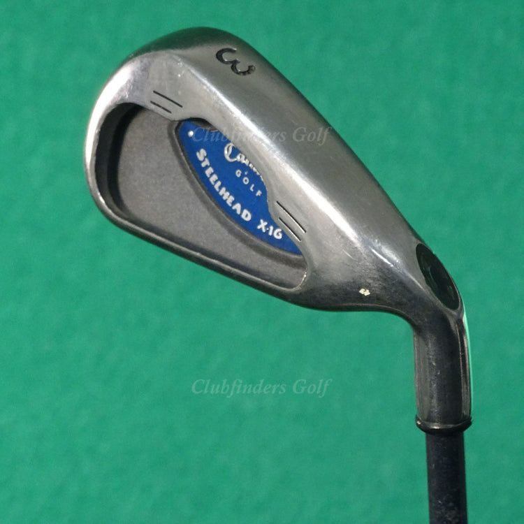 Callaway Steelhead X-16 Single 3 Iron Factory System CW85 Graphite Firm