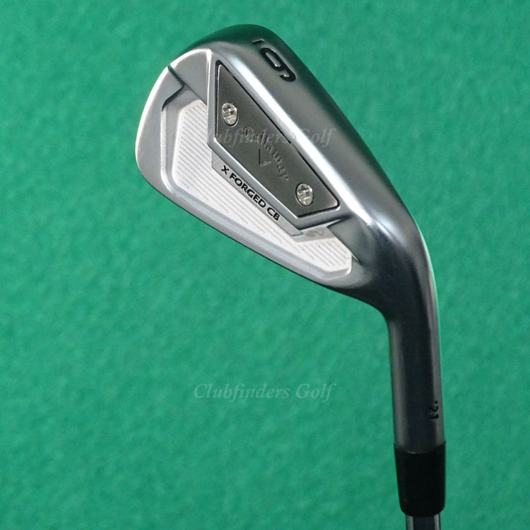Callaway X Forged CB '21 Single 6 Iron True Temper Dynamic Gold Steel Stiff