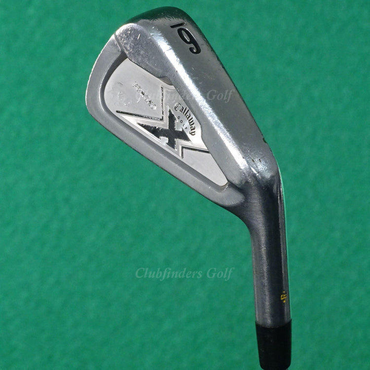 Callaway X-Forged Single 6 Iron Project X Flighted Rifle 5.5 Steel Firm *READ*