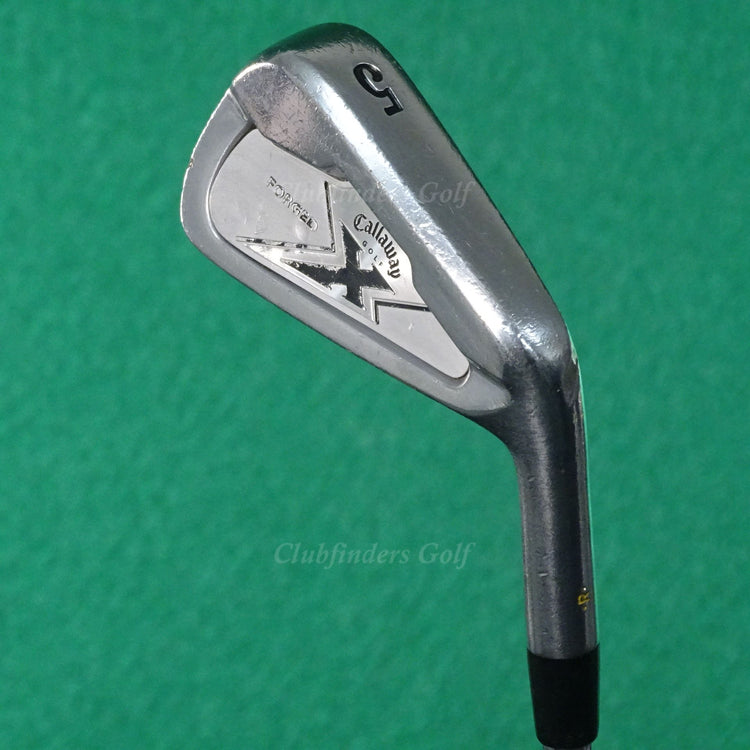 Callaway X-Forged Single 5 Iron Project X Flighted Rifle 5.5 Steel Firm