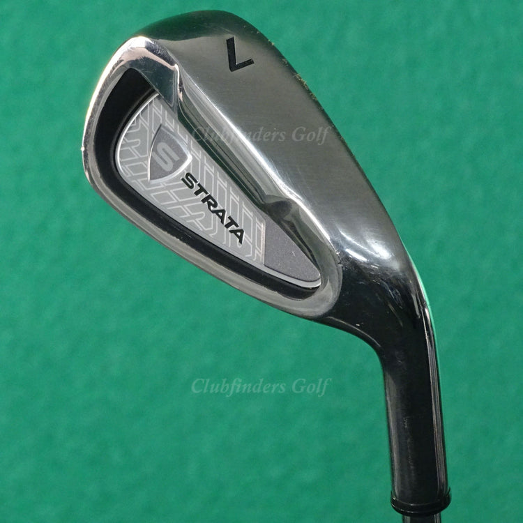 Callaway Strata 2019 Single 7 Iron Factory Steel Uniflex