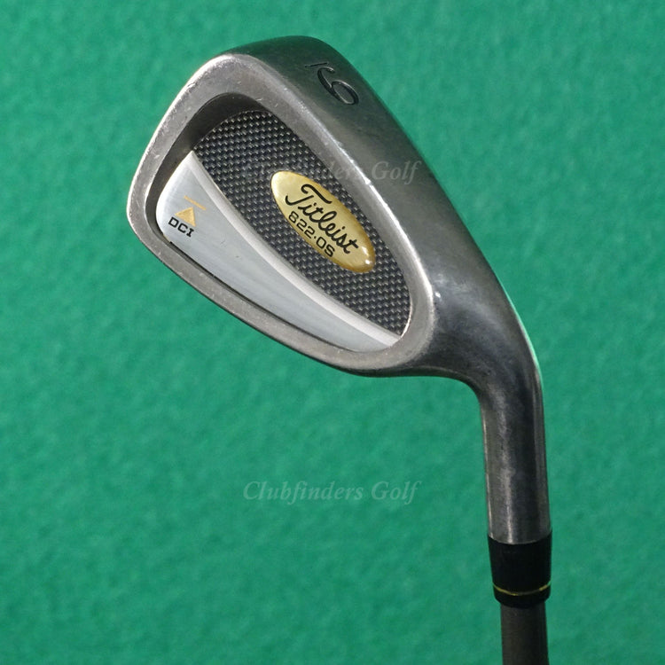 Titleist DCI 822 OS Single 9 Iron Factory Ultralight 75 Graphite Soft Regular