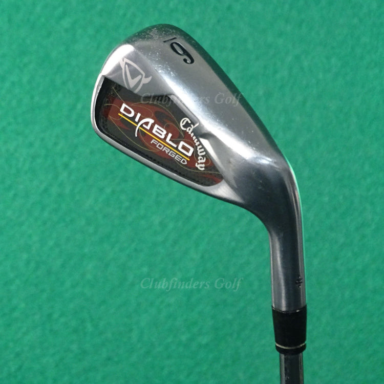 Callaway Diablo Forged Single 6 Iron Callaway Nippon NS Pro 1100GH Steel Uniflex