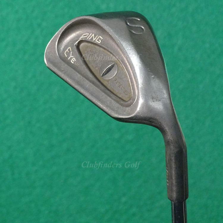 Ping Eye Patented Black Dot SW Sand Wedge Karsten ZZ-Lite Steel Stiff