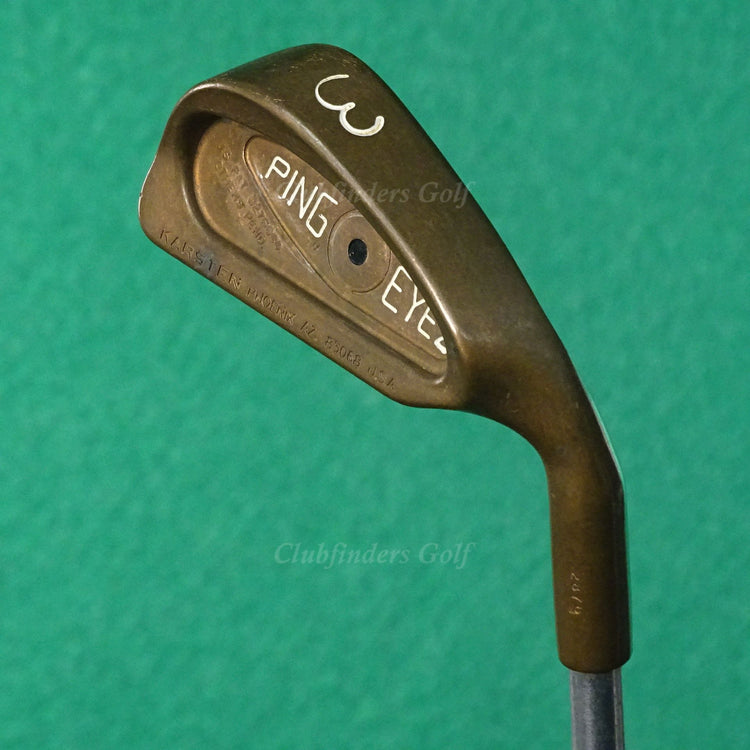 Ping Eye 2 BeCu Copper Black Dot Single 3 Iron Karsten Microtaper Steel Stiff