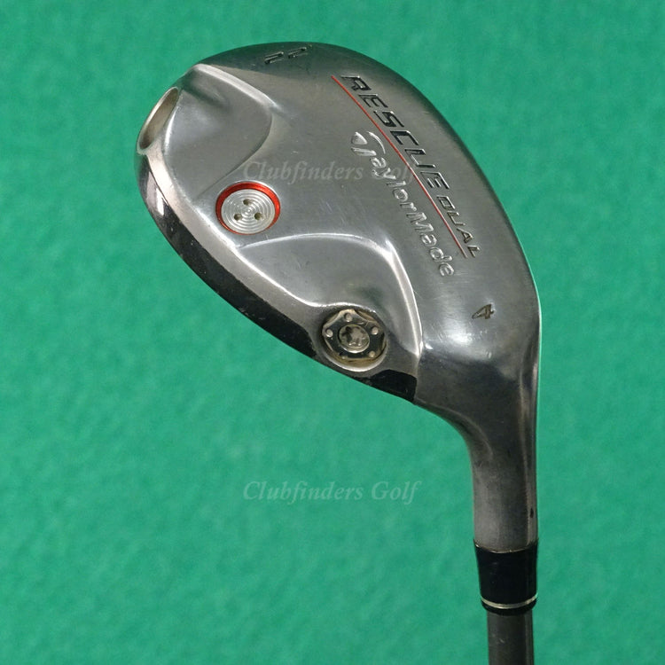 TaylorMade Rescue Dual 22° Hybrid 4 Iron Factory 65 Ultralite Graphite Regular