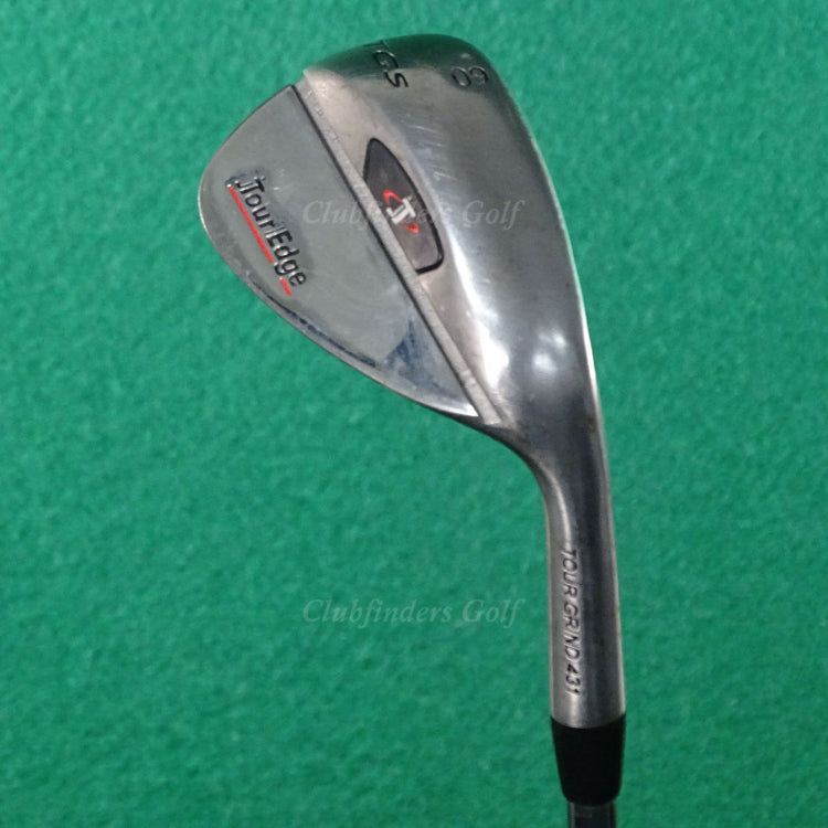 Tour Edge TGS Tour Grind 431 60° LW Lob Wedge Factory Pure Feel Steel Wedge
