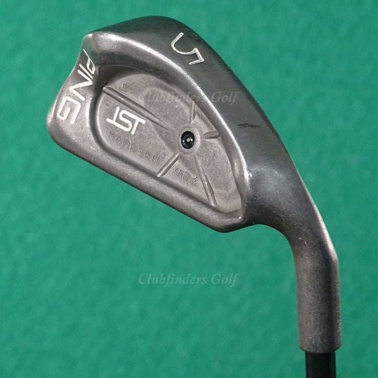 Ping ISI Stainless Black Dot Single 5 Iron Factory V53 Graphite Regular