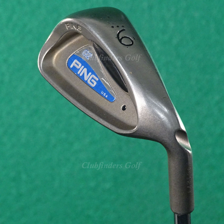Ping G2 Black Dot Single 9 Iron Factory CS Lite Steel Stiff