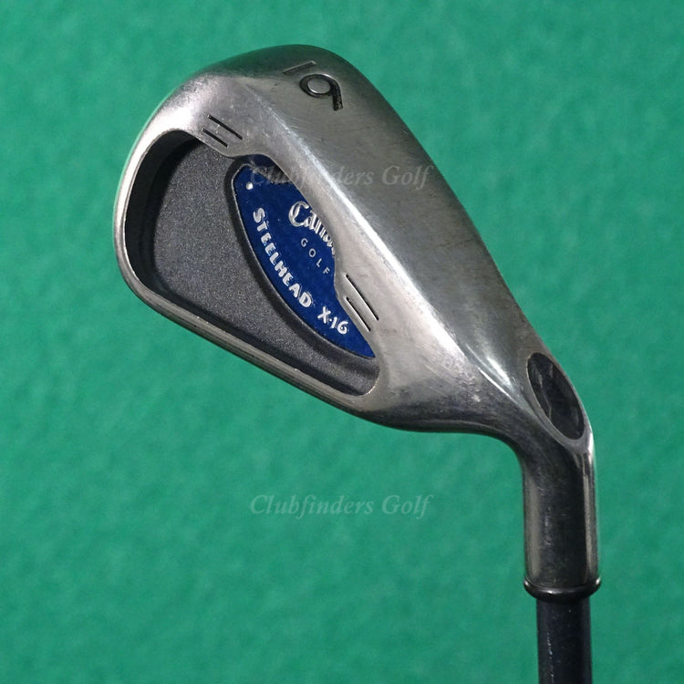 Callaway Steelhead X-16 Single 6 Iron Factory System CW75 Graphite Regular