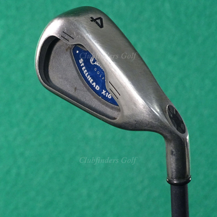 Callaway Steelhead X-16 Single 4 Iron Factory System CW75 Graphite Regular