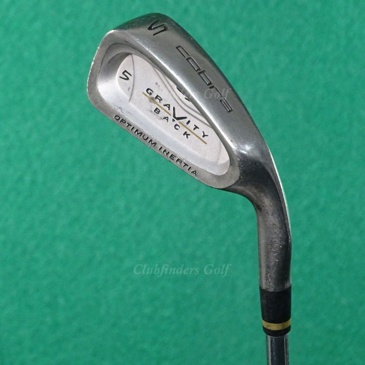 Cobra Golf Gravity Back Single 5 Iron Factory Apollo Steel Regular
