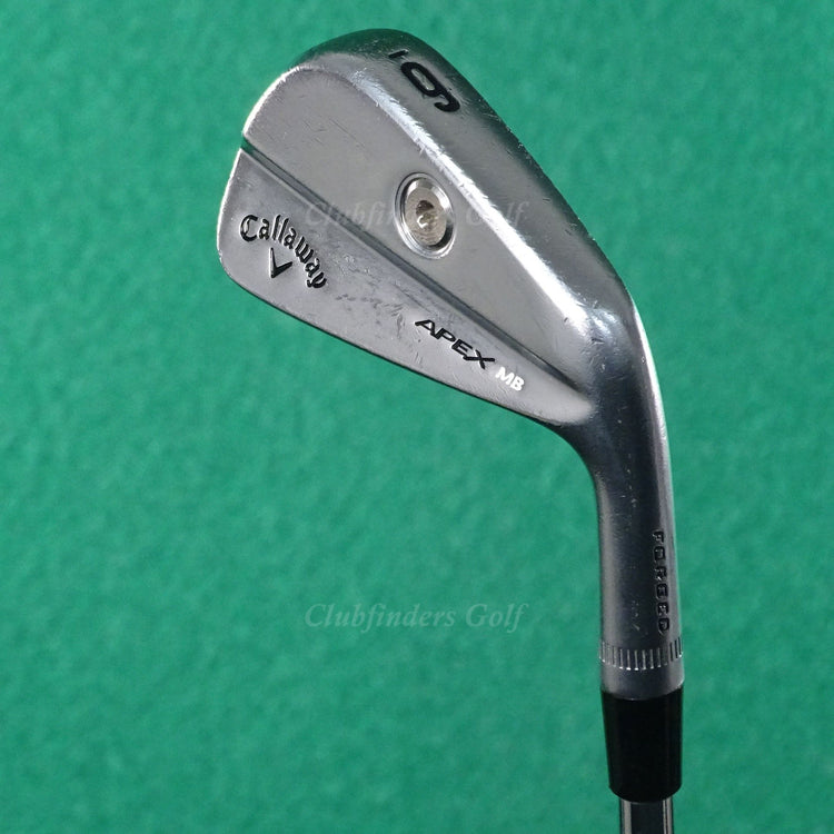 Callaway Apex MB Forged 21 Single 6 Iron KBS Tour Steel Stiff