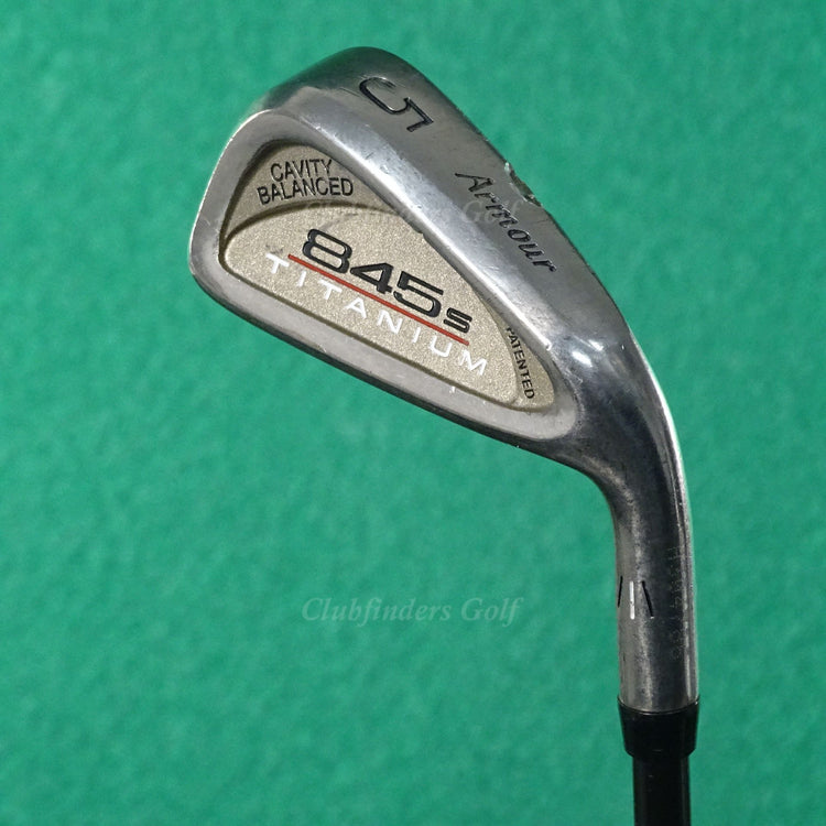Tommy Armour 845s Titanium Single 5 Iron G-Force 3.3 Graphite Stiff *READ*
