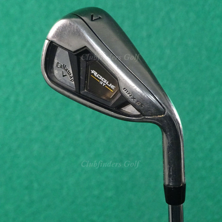 Callaway Rogue ST MAX OS Single 7 Iron True Temper Elevate MPH 85 Steel Regular