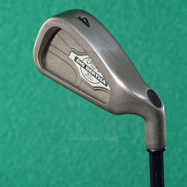 Callaway Big Bertha X-12 Single 4 Iron Factory RCH 99 Graphite Firm