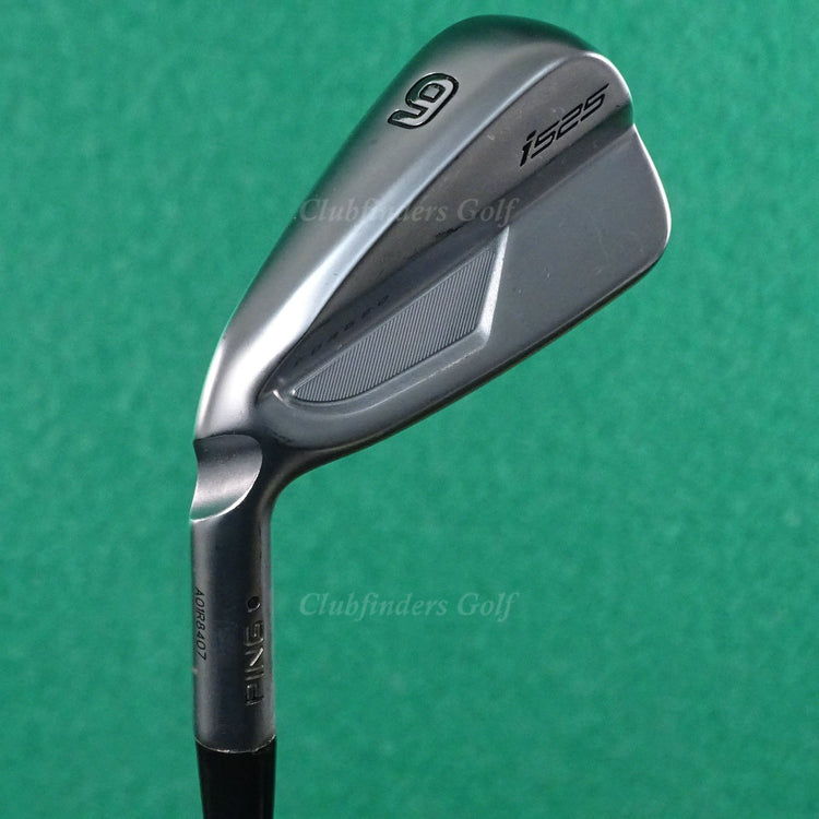 LH Ping i525 Forged Black Dot Single 6 Iron KBS PGI 70 Graphite Regular Plus
