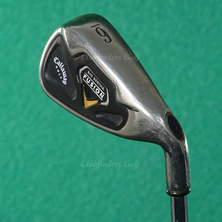Callaway Big Bertha Fusion Single 6 Iron Nippon NS Pro 990GH Steel Uniflex DEMO