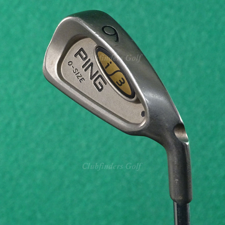 Ping i3 O-Size Black Dot Single 6 Iron Factory Cushin JZ Steel Stiff
